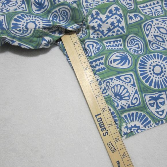 Kanvas By Katin Castaway 17” Hybrid Trunks Jade Shorts Men's Sz 34 Blue & Green - Picture 9 of 14